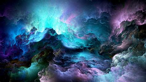 Abstract Colorful Clouds In A Wallpaper 1920x1080 Cool
