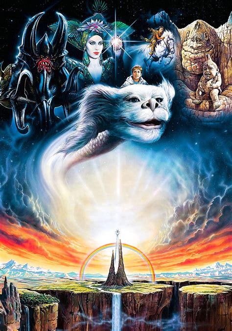 The Neverending Story Ii Fantasy Witch Dream Fantasy Movie Poster Art