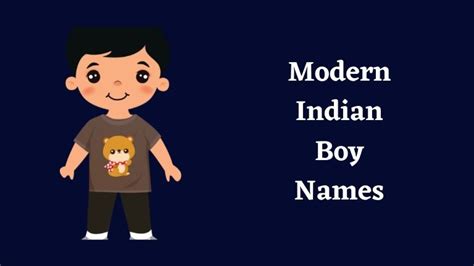 Top 84 Modern Indian Boy Names With Its Meanings My Name Guide
