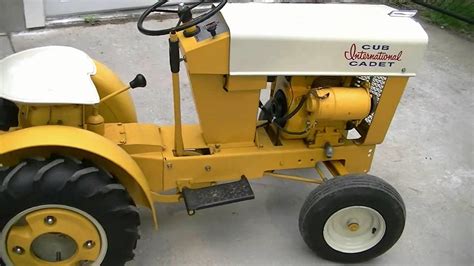 Video For You Tuber Farmall51 On The 1961 Cub Cadet Original Youtube