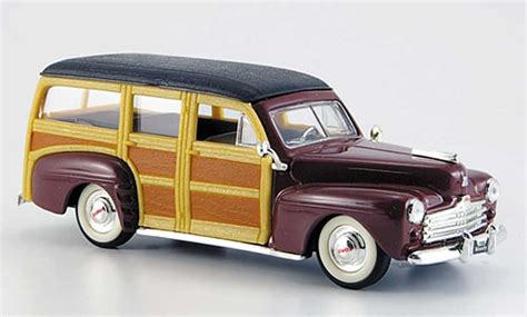 Diecast Model Cars Ford Woody 143 Yat Ming Grun 1948