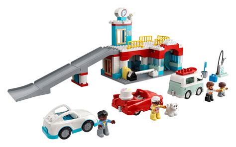 Lego 10883 children's toy colourful. LEGO® Duplo Parking Garage and Car Wash 10948