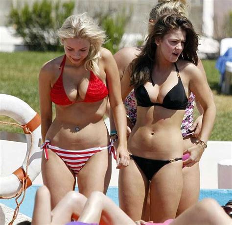 Softly Temperature Brooke Vincent And Sacha Parkinson Soak Up The