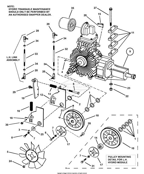 Snapper Pro 7084575 Zf2101dku 21hp Kubota Series 1 Parts Diagram For