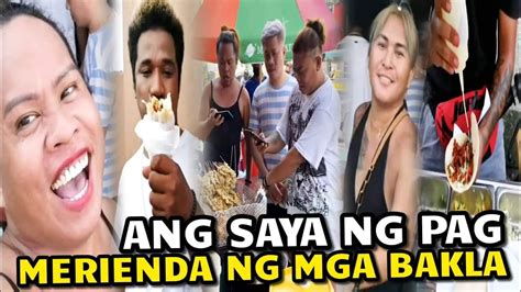 Ang Saya Ng Pag Merienda Ng Mga Bakla🤣 Sa Tabi Tabi😘 Youtube