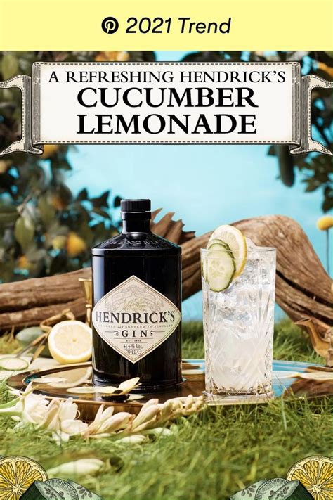 Hendricks Cucumber Lemonade Video Cucumber Lemonade Gin Recipes
