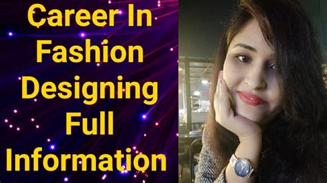 Fashion Designing Course Full Information In Hindicareer In Fashion