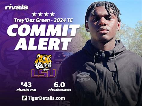 Lsu Closes On Local Four Star Standout Trey Dez Green