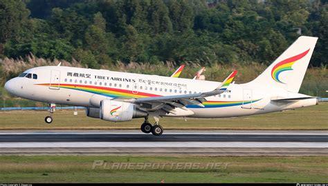 b 300w tibet airlines airbus a319 115 wl photo by zixuan liu id 1514474