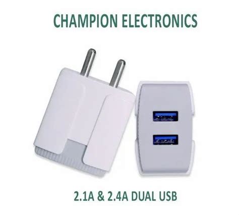 Oem White 21amp Dual Usb Mobile Chargerultrasonic At Rs 70piece In