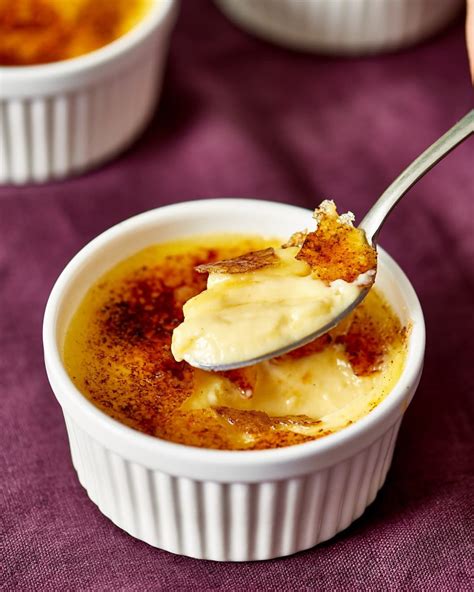This classic creme brulee is a custard topped with a thin caramelized sugar layer, which is achieved by melting the granulated sugar using a blow torch. How To Make Crème Brûlée | Recipe | Brulee recipe, Creme brulee, Dessert for two
