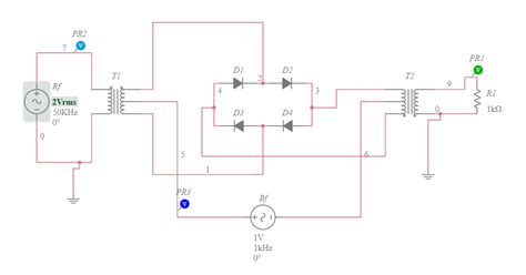 Diode Am Modulator Multisim Live