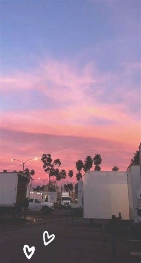 Pink Aesthetic Sunsets Sun Sunrise Sunset Set Tumblr