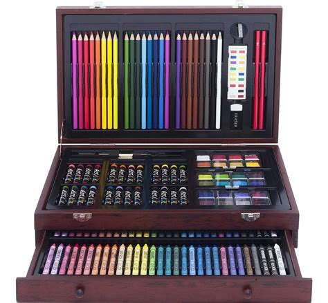 Set Dibujo Artístico 142 Pz Estuche De Arte Fn4 551631 En Mercado