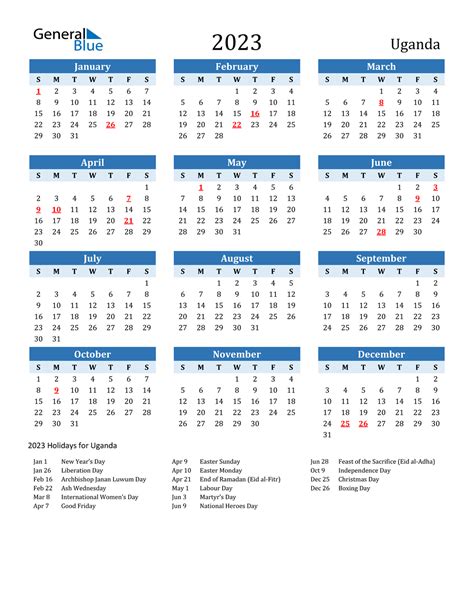 2023 South Africa Calendar With Holidays Gambaran