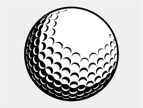 Golf Ball Png, Download Png Image With Transparent - Vector Golf Ball