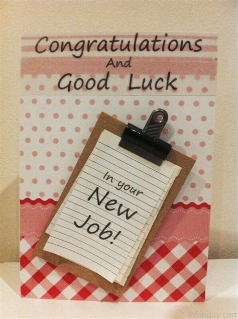Good Luck Cards For New Job Good Luck With Your New Job Cards From