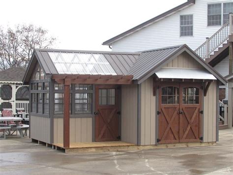 Premium Farmhouse Garden Shed Gallery Salem Structures Llc