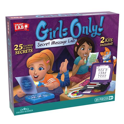 Smartlab Toys Girls Only Secret Message Lab