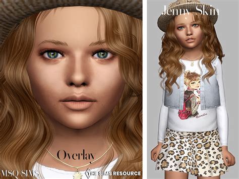 The Sims Resource Jenny Skin Overlay Children