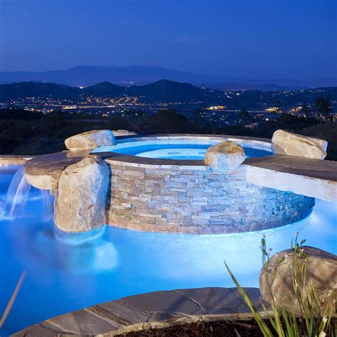34 Stunning Swimming Pool Lighting Designs Home Designs Design
