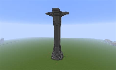 Click to see full answer. Large Stone Pillar Minecraft Project