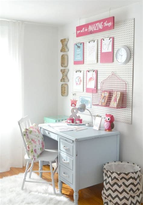 What does small bedroom desk mean? 32 Smart And Practical Pegboard Ideas For Your Home | Kids ...