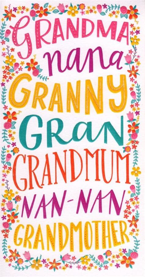 Mother's day witnesses people honoring their mothers in a number of ways. Grandmother Gran Nan Happy Mother's Day Card | Cards