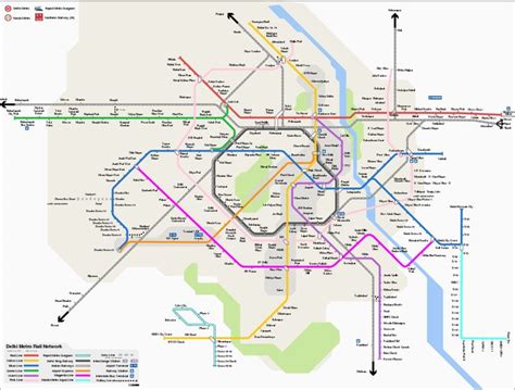 Delhi Metro Map Latest 2019 Hd Delhi Metro Route Delhi Metro Metro