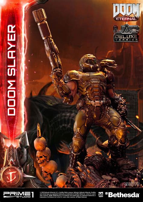 Statuette Doom Slayer Deluxe Prime 1 Studios Derivstore Les
