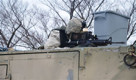 New York National Guard Soldiers Develop Urban Combat Skills At Police