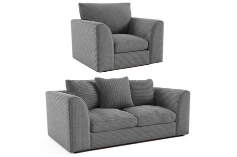 Byron Grey Fabric 21 Seater Sofa Set Furnitureinstore