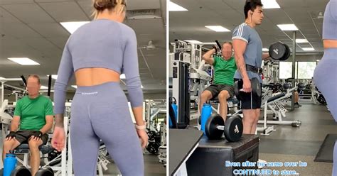 Woman Slams Creepy Guy Staring At Her In The Gym On TikTok I Have