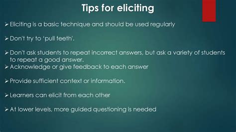Effective Eliciting презентация онлайн