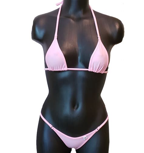 xposed skinz bikinis x100 vixen g string micro bikini thong pink