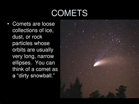 Comets Asteroids And Meteors Ppt Download