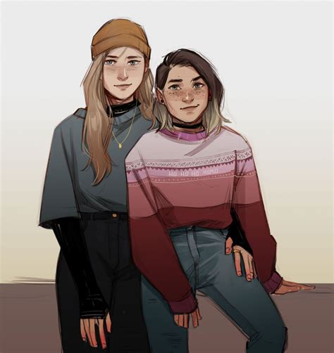 Pin By Lucy Greenfield On Lesbian Drawing Cute Lesbian Couples