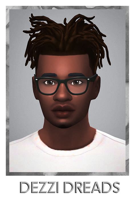 Sims 4 Maxis Match Black Hair
