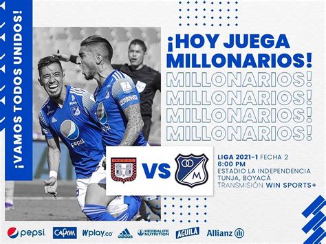 Equipo profesional masculino noticias julio 1, 2021. Millonarios Hoy / Ver Junior Vs Millonarios Hoy En Vivo ...