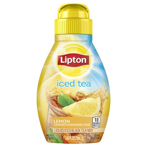 Lipton Lemon Liquid Iced Tea Mix 243 Oz