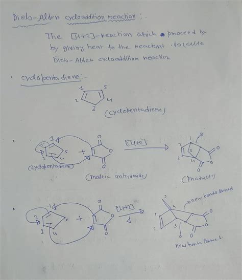 Solved What Is Diels Alder Cycloaddition Reaction What Is Course Hero