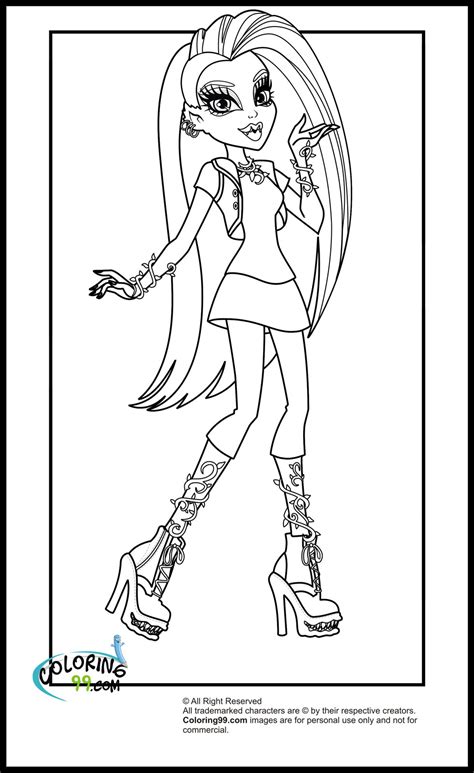 Baby monster high coloring pages monster high color pages fresh. Monster High Coloring Pages | Team colors