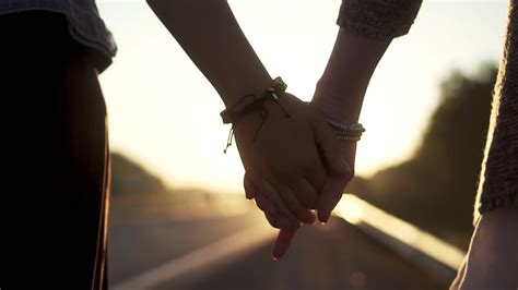 Girlfriends Hand At Sunset Closeup Girls Stock Footage SBV Storyblocks
