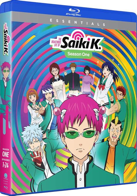 The Disastrous Life Of Saiki K Season One Blu Ray Uk
