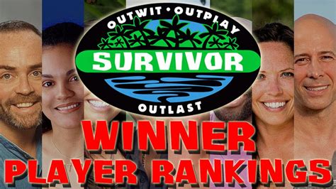 Survivor Player Rankings Winners Youtube