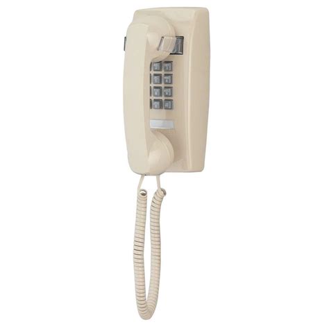Cortelco Wall Corded Telephone With Flash Ash Itt 2554 20f As The