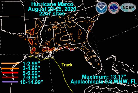 Tropical Storm Marco August 23 25 2020