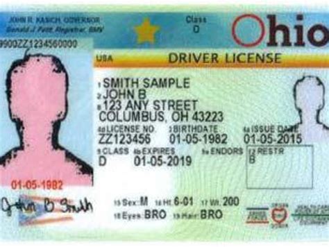 Ohio Drivers License Changing Color