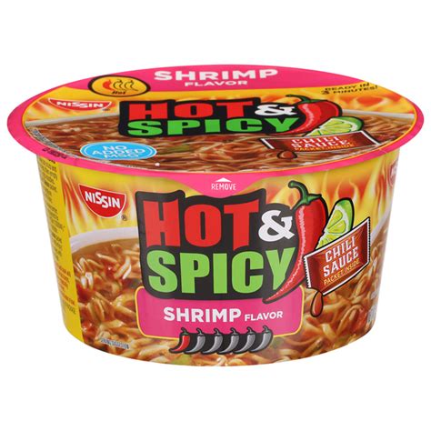 Save On Nissin Bowl Noodles Hot And Spicy Soup Shrimp Flavor Order Online Delivery Giant