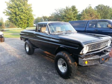 Find Used 1964 Ford Ranchero Custom Black4x4one Of A Kindmint All
